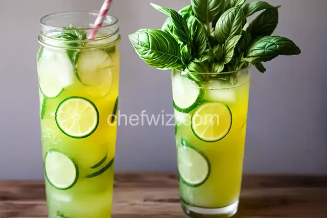 Bethy's Cucumber Basil Lemonade