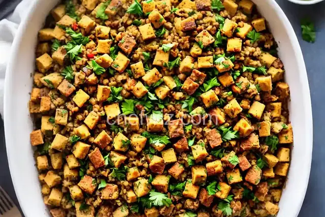 Better-than-Boxed Vegan and Gluten-Free Stuffing