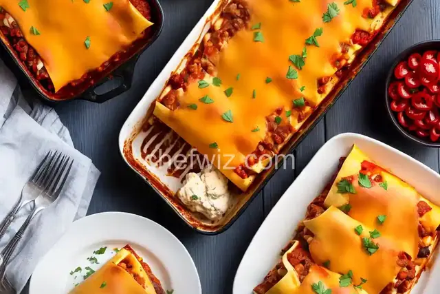 Bettie's Lasagna Roll Ups