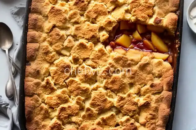 Bible Study Apple Cobbler