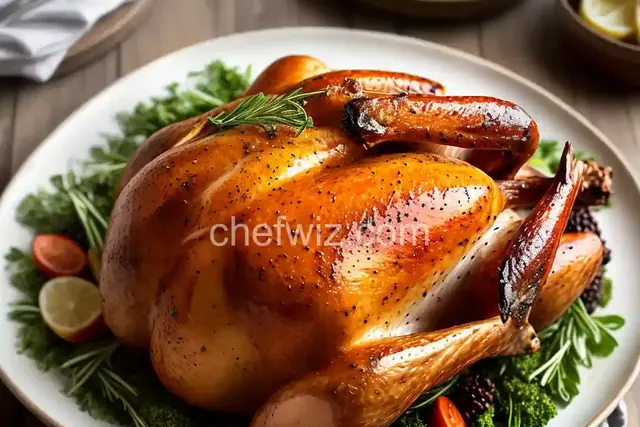 Big, Brined Herby Turkey