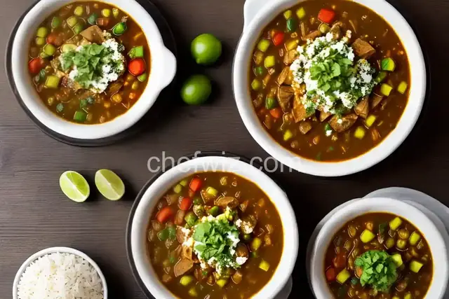 Big Pappy's Posole Verde with Tomatillos