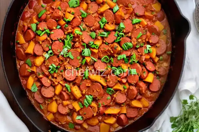 Big Ray's Kielbasa Cabbage Skillet for a Crowd