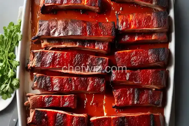 Bill's Smoked BBQ Baby Back Ribs