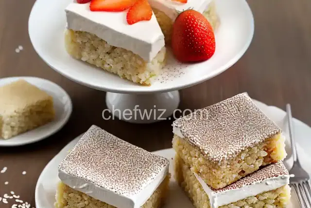 Birthday Cake Crispy Rice Treats
