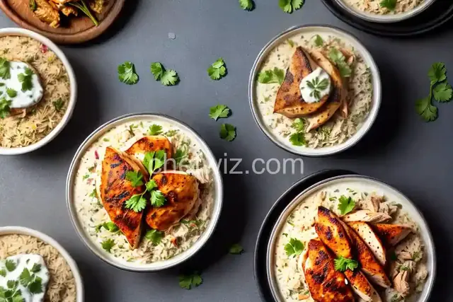 Biryani with Yogurt Marinated Chicken