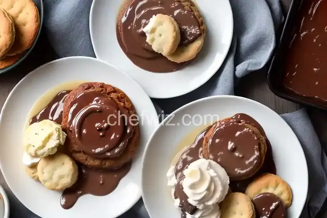 Biscuits and Chocolate Gravy