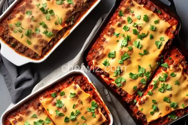 Bison Lasagna