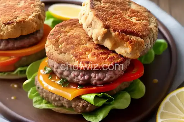 Bistro Veal Burgers