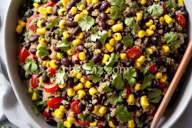 Black Bean, Corn, and Quinoa Salad