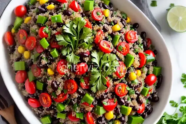 Black Bean Quinoa Salad