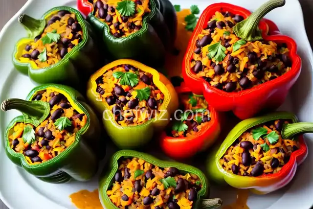 Black Bean Stuffed Peppers