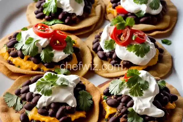 Black Bean Tostadas