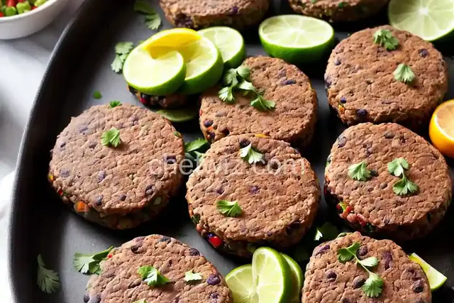 Black Bean Turkey Burgers