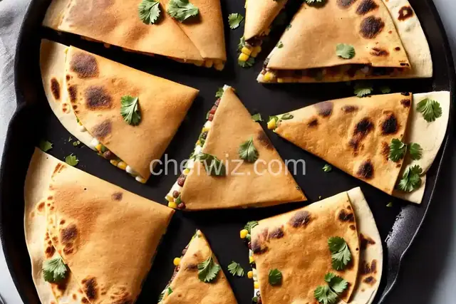 Black Bean and Corn Quesadillas