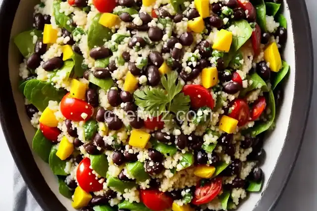 Black Bean and Couscous Salad