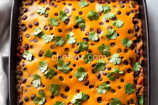 Black Bean and Quinoa Enchilada Bake