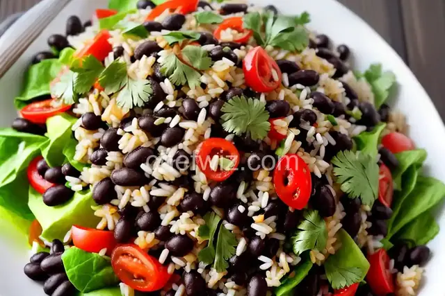 Black Bean and Rice Salad