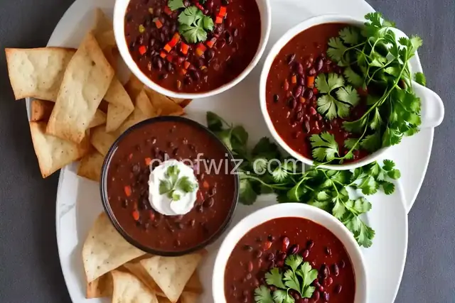 Black Bean and Salsa Soup