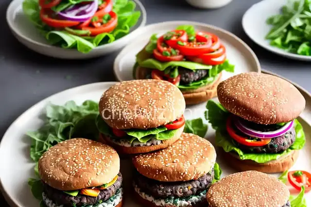 Black Bean and Soy Veggie Burgers