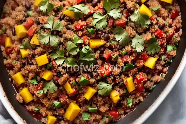 Black Bean and Tomato Quinoa