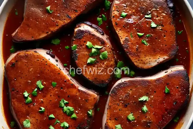 Black Beans and Pork Chops