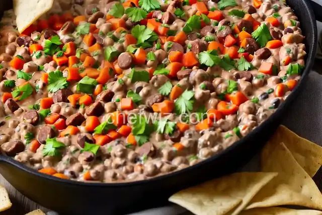 Black-Eyed Pea Sausage Dip