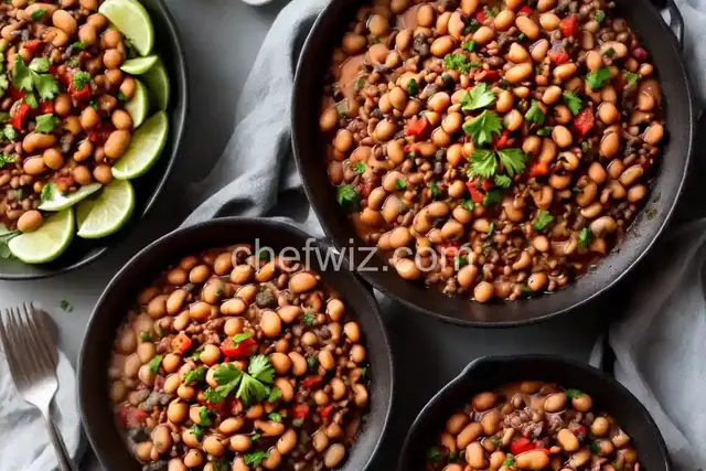 Black-Eyed Peas with Stewed Tomatoes