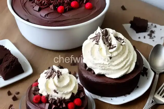 Black Forest Brownie Dump Cake