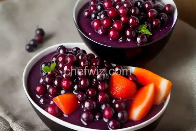 Black Grape Compote
