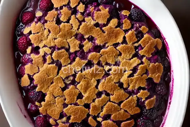 Black Raspberry Cobbler