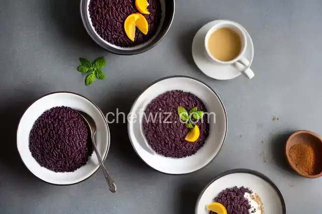 Black Rice Pudding