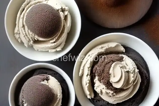 Black Sesame Ice Cream