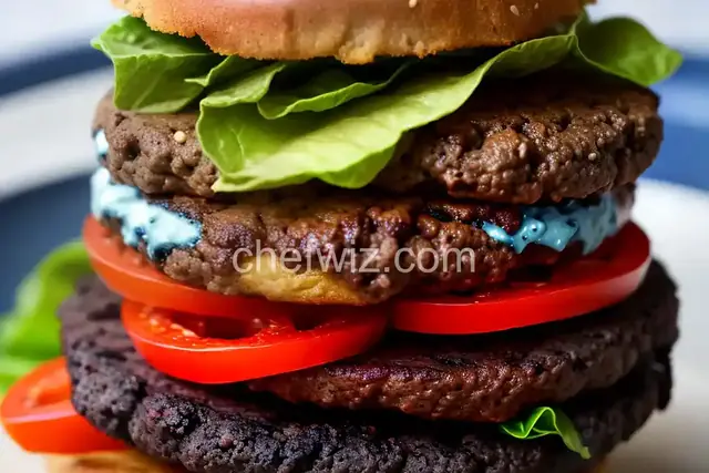 Black and Blue Burger