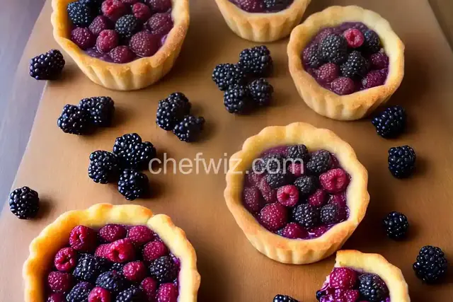 Blackberry Butter Tarts