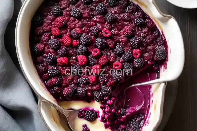 Blackberry Cobbler with Frozen Blackberries