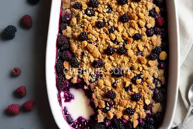 Blackberry Crisp