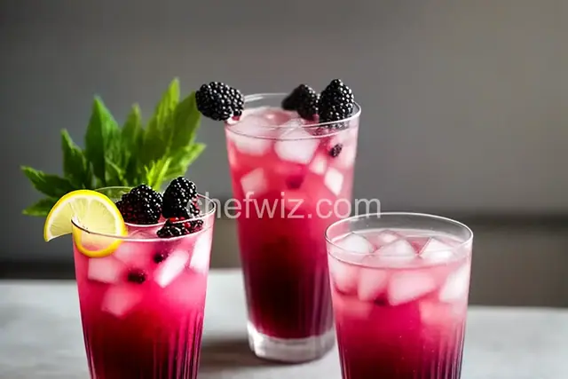 Blackberry-Gin Fizz
