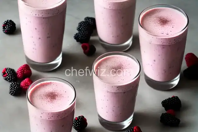 Blackberry Milkshake