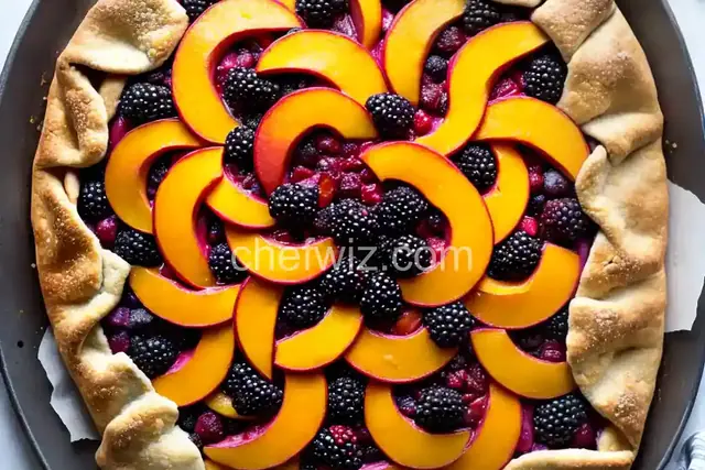 Blackberry Peach Galette