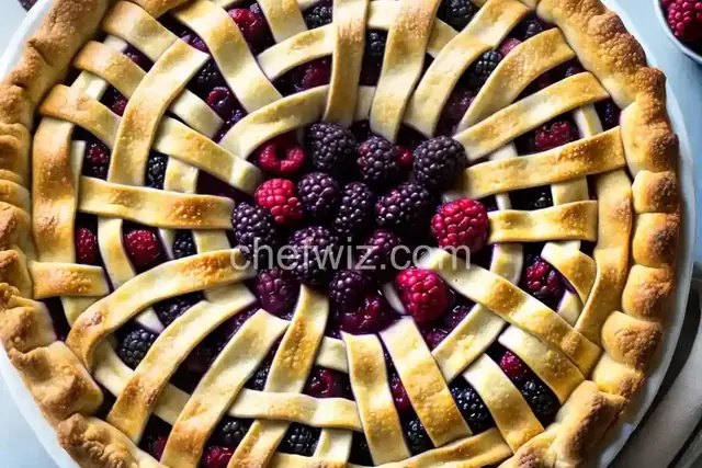 Blackberry Peach Pie