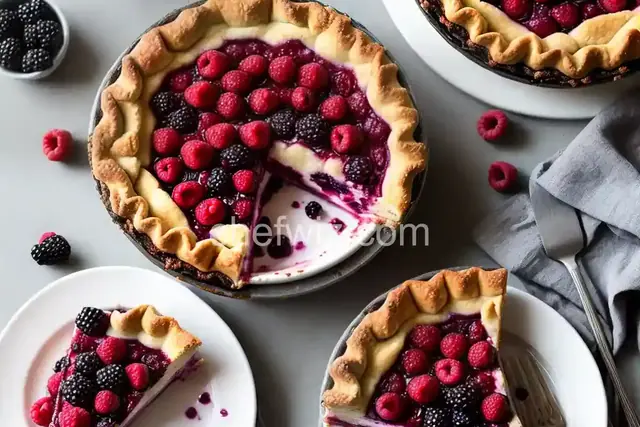 Blackberry Raspberry Pie