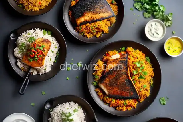 Blackened Catfish and Spicy Rice