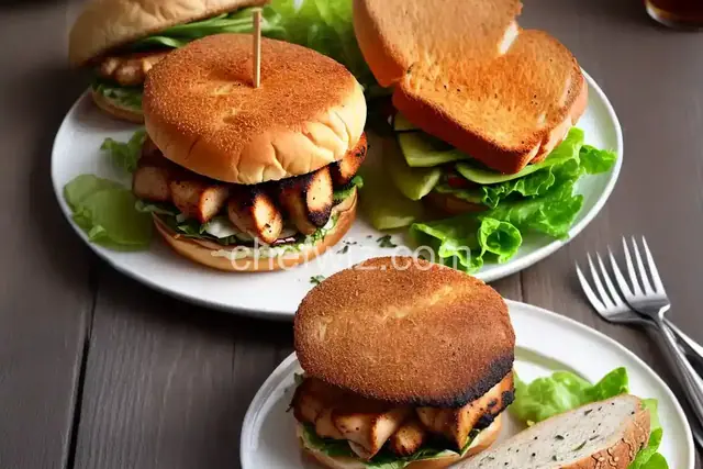 Blackened Chicken Sandwich Recipe