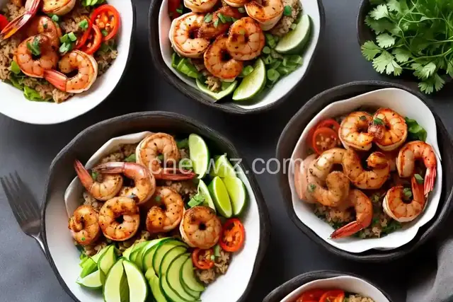 Blackened Shrimp Bowls