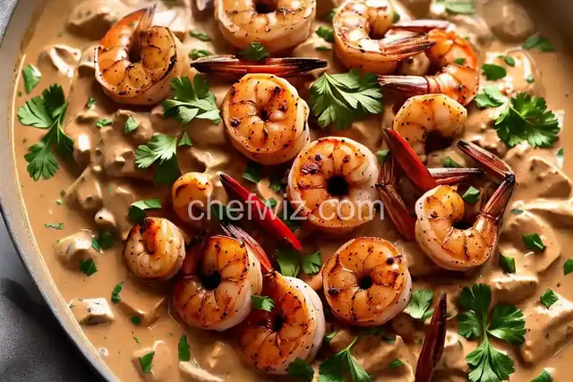 Blackened Shrimp Stroganoff