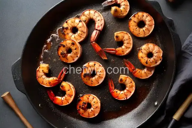 Blackened Shrimp on the Blackstone