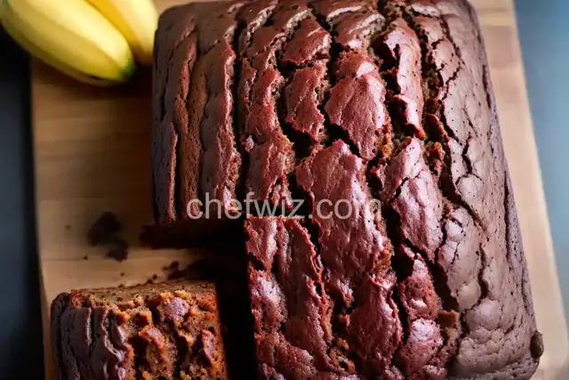 Blackout Chocolate Banana Bread