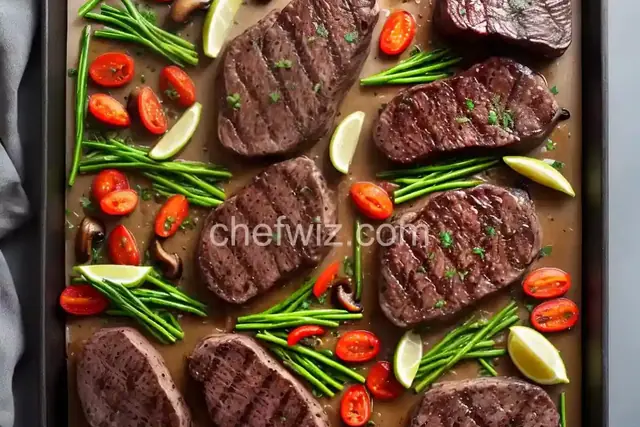 Blade Steaks with Mushrooms