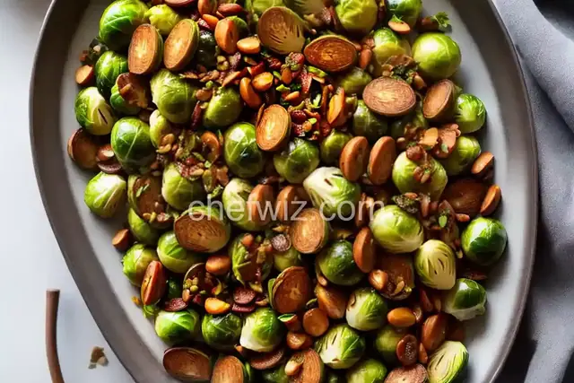 Blanched Brussels Sprouts with Chestnuts